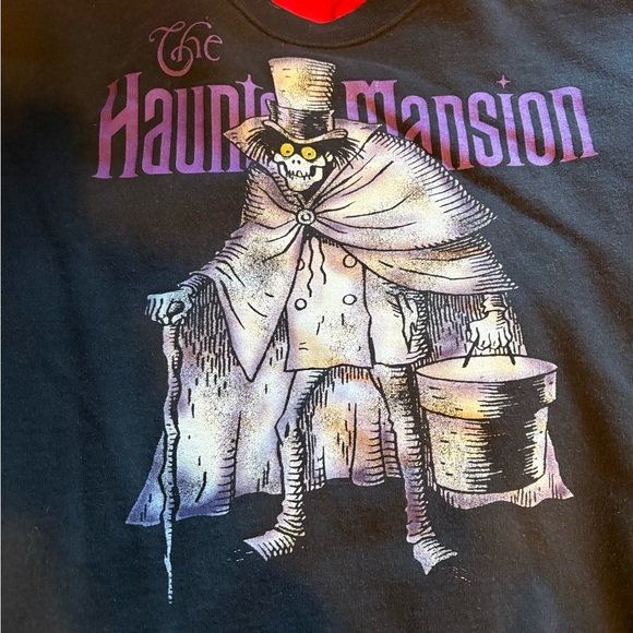 Disney Haunted Mansion “A Ghost Will Follow You Home” Sweatshirt L - Picture 2 of 4
